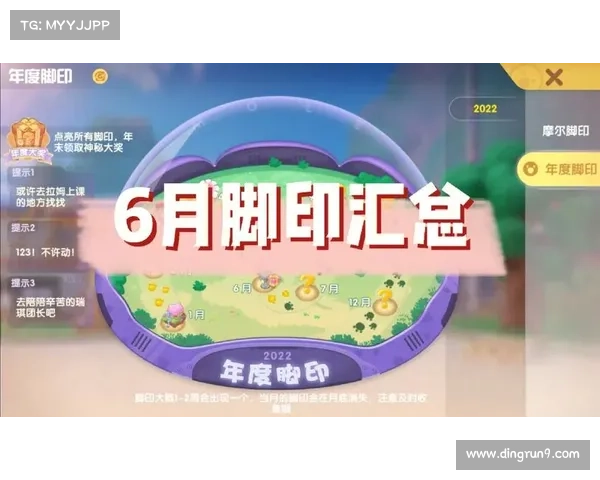 摩尔庄园2月脚印活动独特亮点与玩法解析